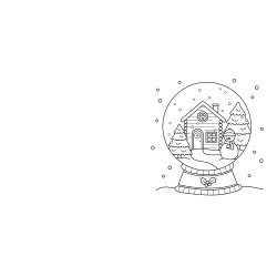 My Little Cosy Life Christmas Colouring Book