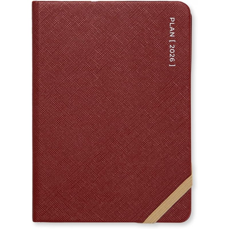 Serene A6 Week to View Diary 2026 - Multilanguage