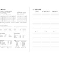 Serene A6 Week to View Diary 2026 - Multilanguage