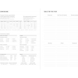 Serene A5 Week to View Diary 2026 - Multilanguage