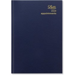 Standard A5 Day to a Page Diary with Appointments 2026 - English