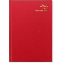 Standard A5 Day to a Page Diary with Appointments 2026 - English