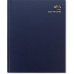 Letts Standard Quarto Week to View Diary with Appointments 2026