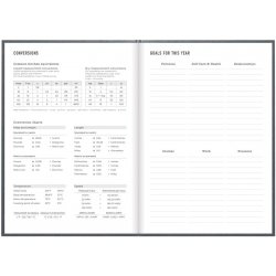 Letts Titanium A5 Day to Page Diary 2026 with Appointments- Multilanguage
