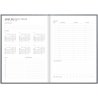 Letts Titanium A5 Day to Page Diary 2026 with Appointments- Multilanguage