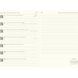 Letts Edge A5 Week to View Diary with Notes 2026 - Multilanguage