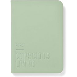 Conscious A5 Day to a Page Diary with Appointments 2026 - Multilanguage
