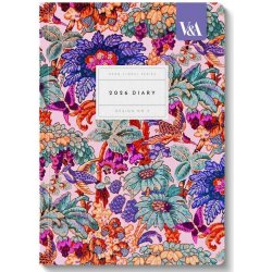 V & A Neon Floral Coral...