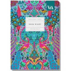 V & A Neon Floral Peacock...