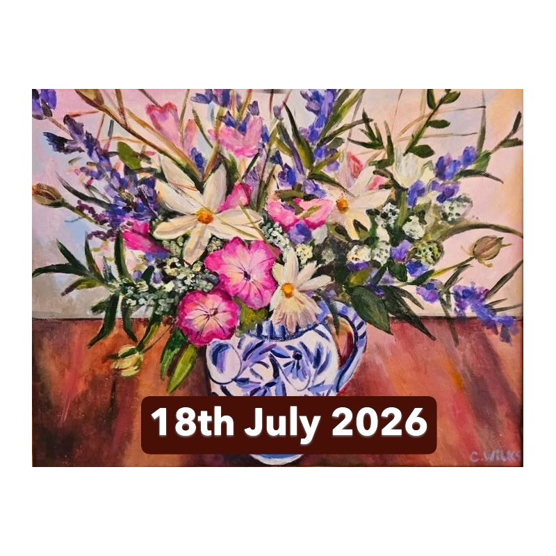 Still Life in Acrylics with Caroline Wilks (Cambridge)