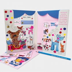 Playful Pups writing set