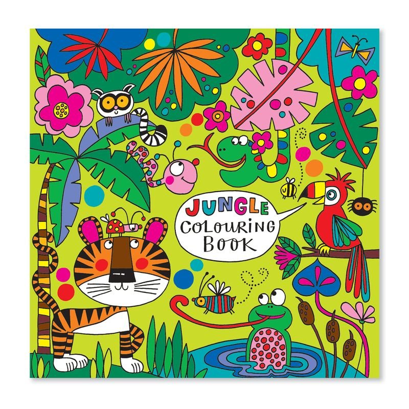 Jungle Colouring Book