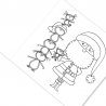 Santa Colouring Book