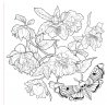 Goth Garden Artist's Colouring Book