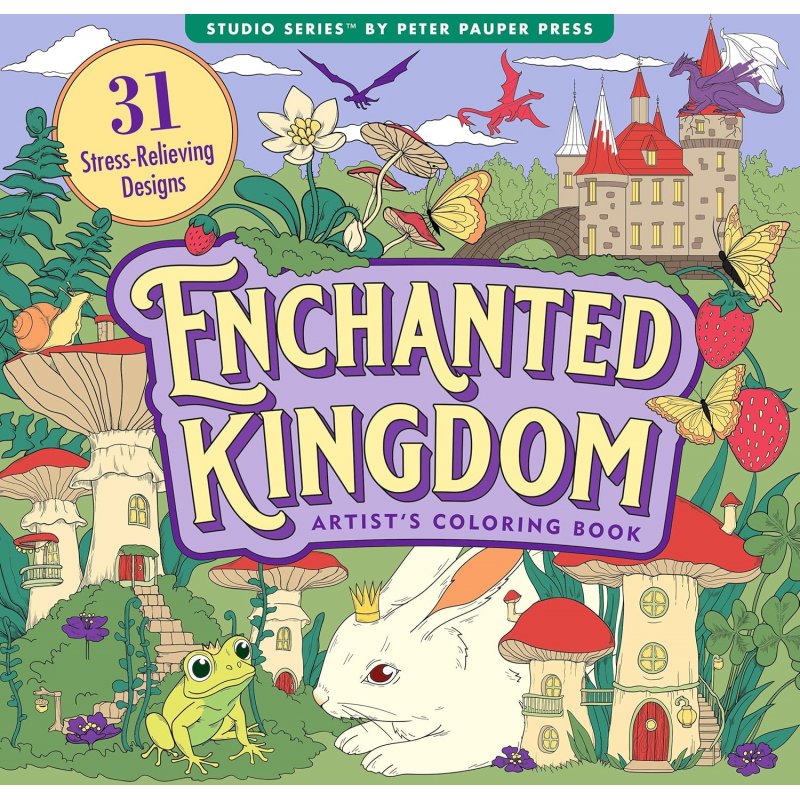 Enchanted Kingdom Adult Coloring Book