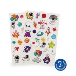 Legami Space Temporary Tattoos