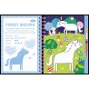 Scratch, paint and colour Unicorns