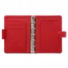 Filofax Saffiano Mini Organiser - Poppy
