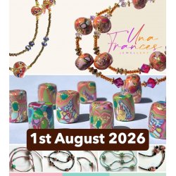 Fimo beads with Una Frances (Ely)
