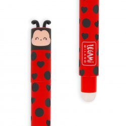 Ladybird erasable pen- red ink