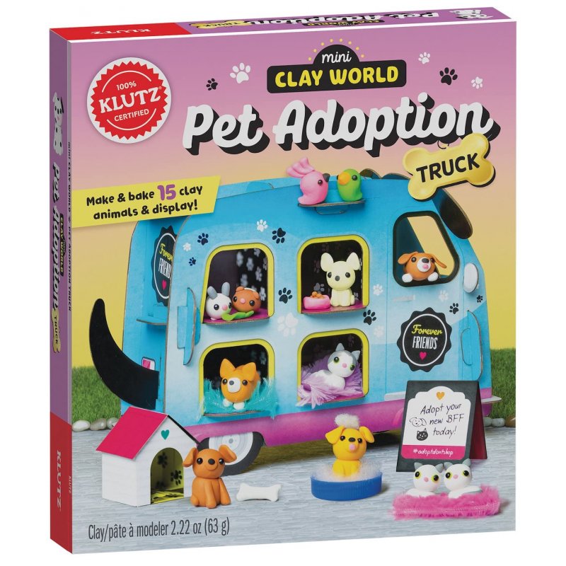 Klutz Mini Clay World Pet Adoption Truck