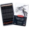 Derwent Graphic Soft Pencils 12 Tin