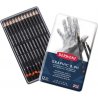 Derwent Graphic Hard Pencils 12 Tin
