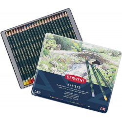 Derwent artist pencils tin...
