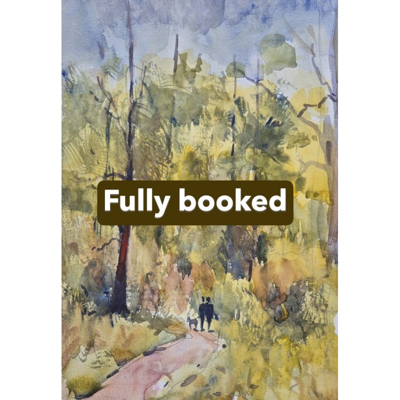 Watercolour Landscapes in the studio with Andrew Dockerill (Cambridge)