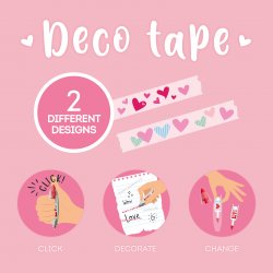Legami Deco Tape - Never-ending Love