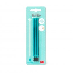 Erasable pen turquoise ink...