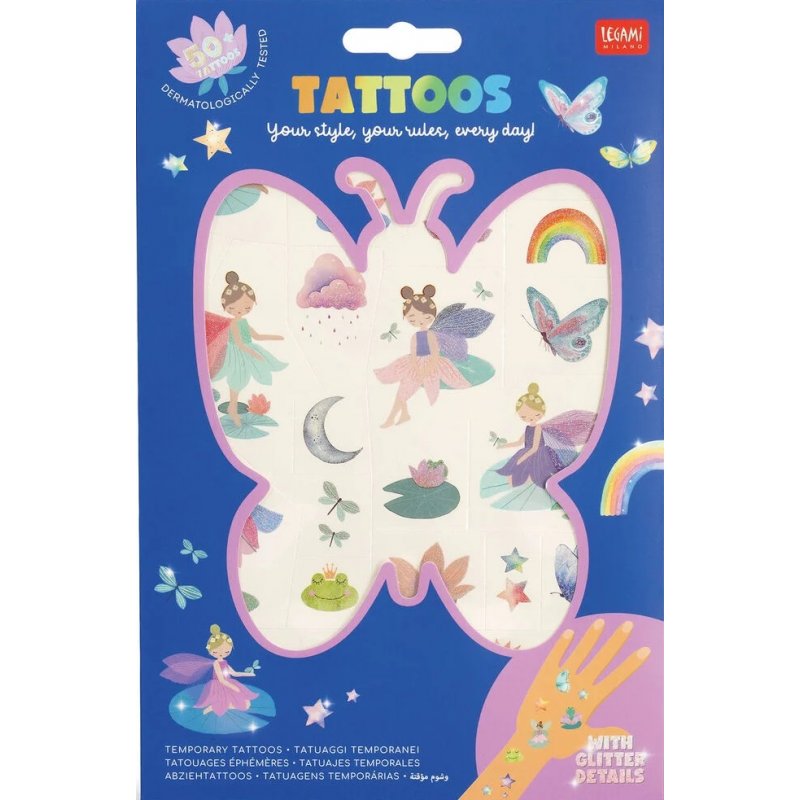 Legami Fairy Temporary Tattoos