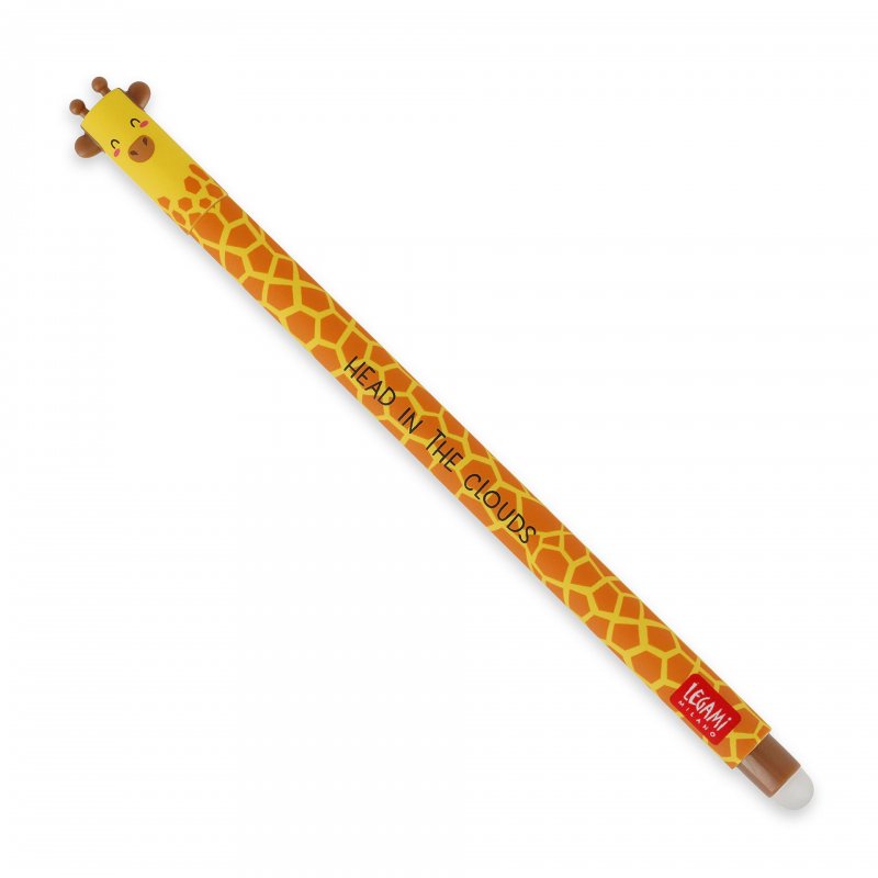 Giraffe erasable pen - black ink