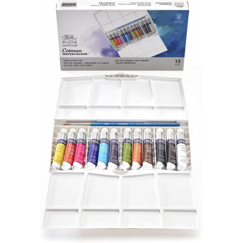 Cotman Painting Plus 12 Tube Set