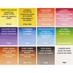 Cotman Watercolours 12 Tube Set