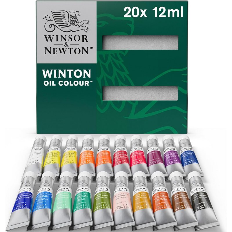 Winsor And Newton Winton Oil Paint 20x12ml