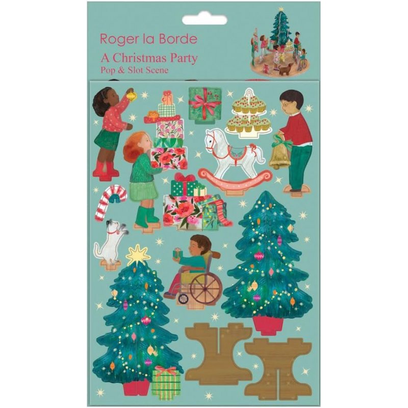 Roger la Borde - A Christmas Party Pop & Slot Advent Calendar
