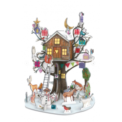 Roger la Borde - Christmas Treehouse Pop & Slot Advent Calendar