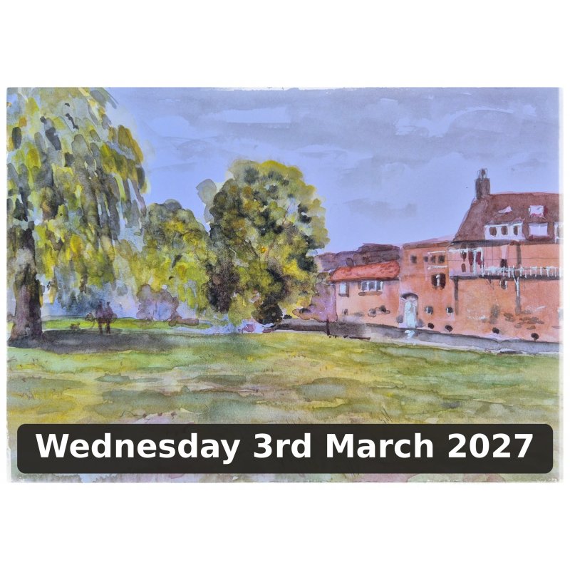Rivers and Banks of Cambridge in Watercolour and Gouache (In The Studio) with Andrew Dockerill  (Cambridge)