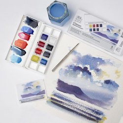 Cotman Watercolour Skyscape Pocket set