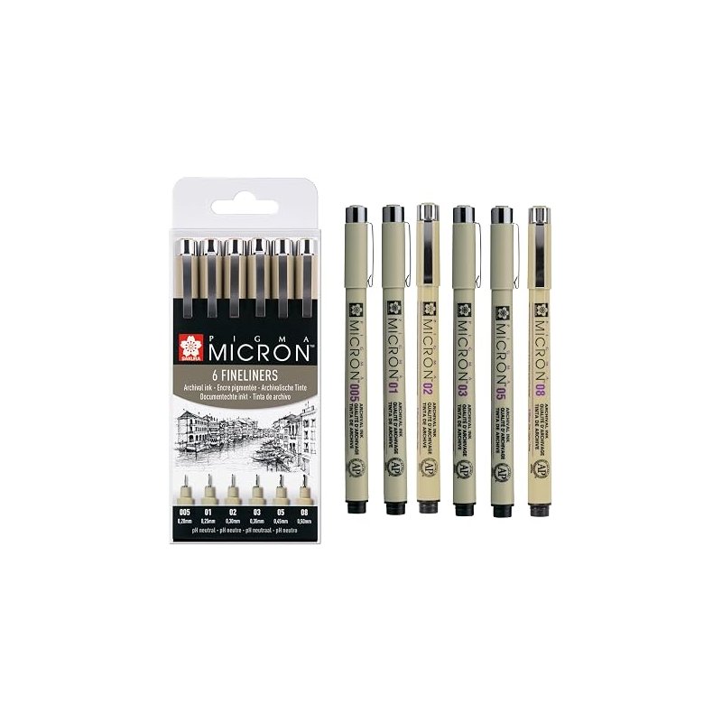 Sakura Pigma Micron Set