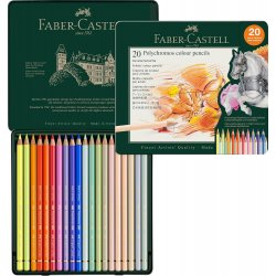 Faber-Castell Polychromos - Tin of 20 New Colours