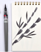 Pentel Colour Brush Pigment Pen - Create Vibrant Artwork with Precision