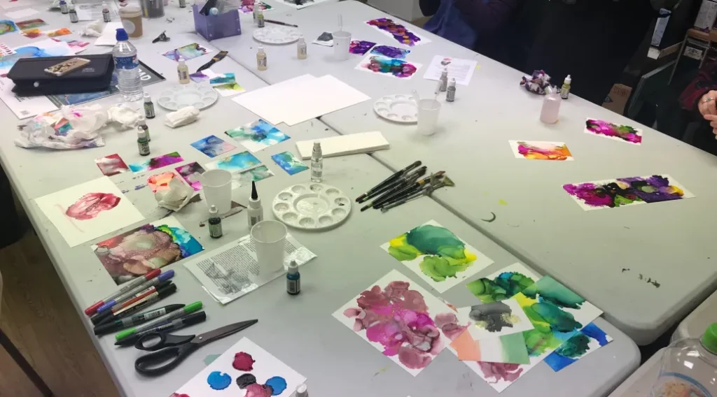 Alcohol Inks Workshop