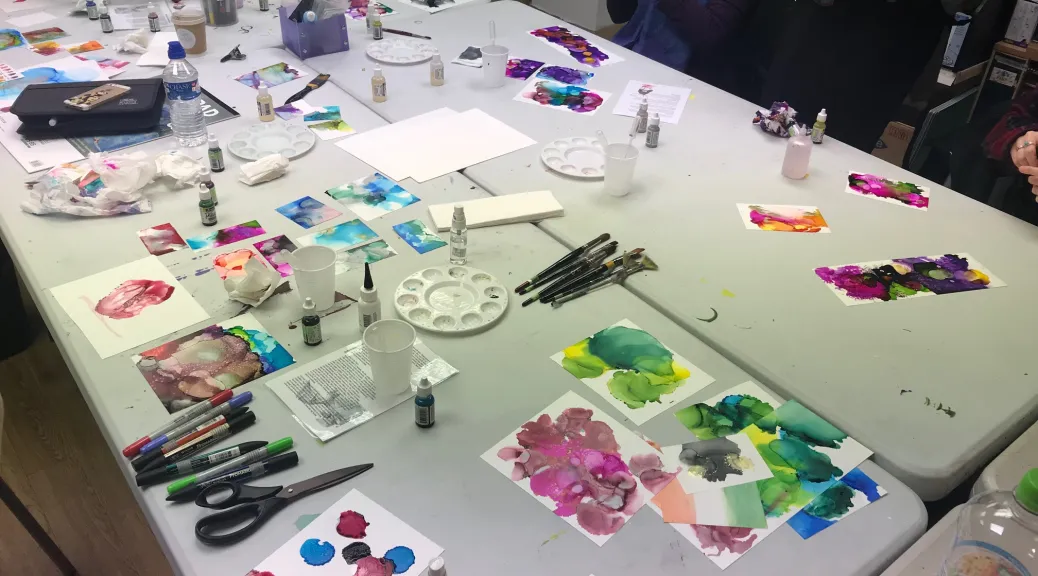 Alcohol Inks Workshop