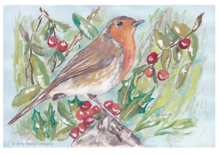 ‘Winter Robin’ Amy Beckwith