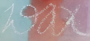 Wax Resist Watercolour Technique